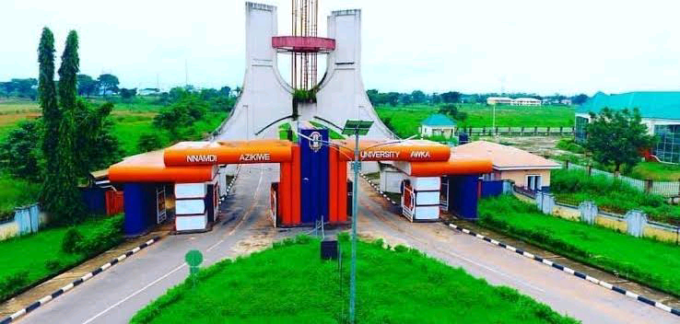 Nnamdi Azikiwe University Cut Off Mark